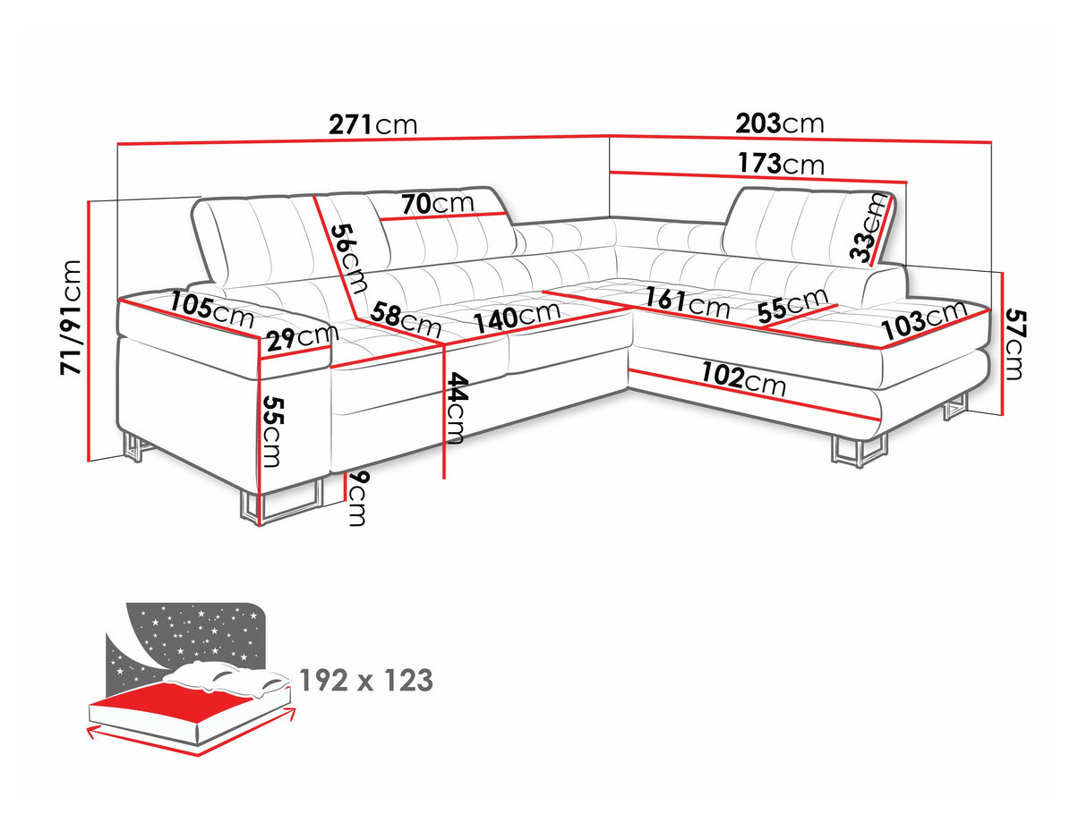 Minkštas kampas 443305
