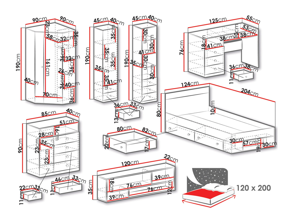 Baldų komplektas 488013 4332779