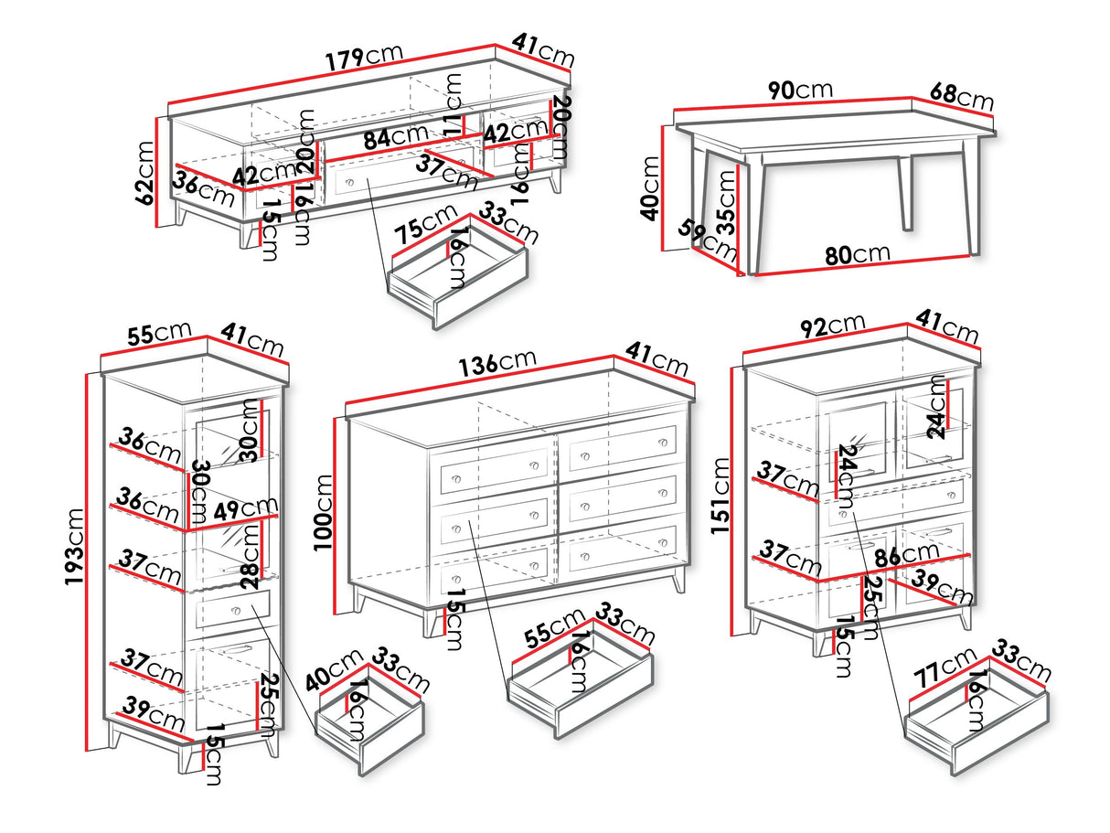 Svetainės komplektas 623050