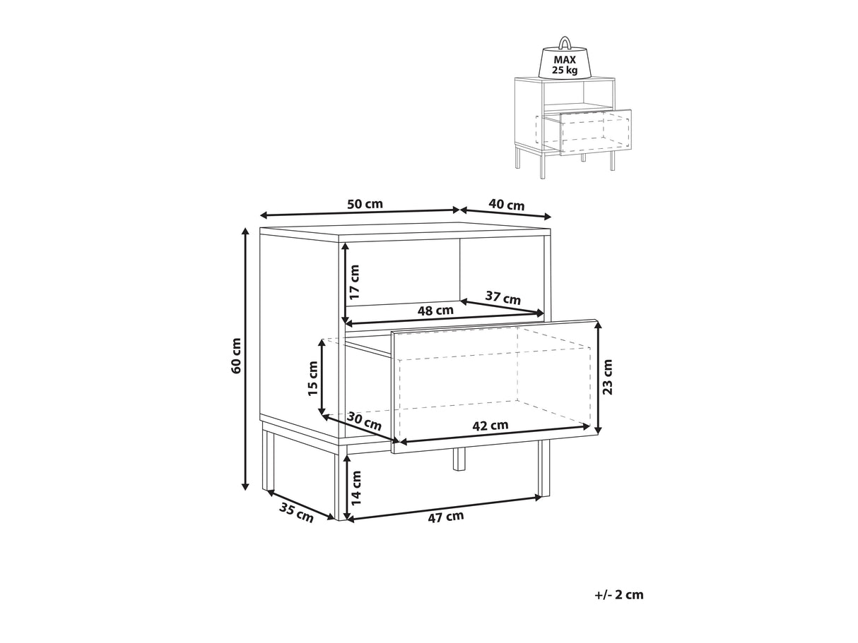 Naktinis staliukas 624070
