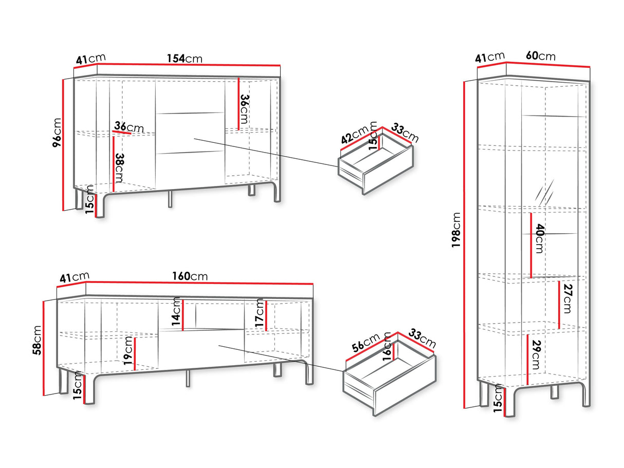 Svetainės komplektas 626228