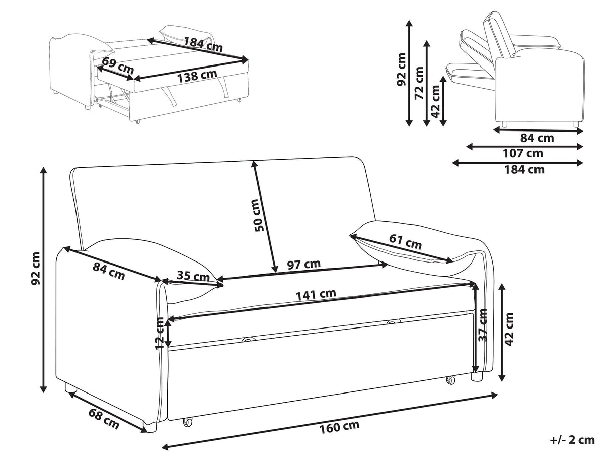 Sofa lova 626904