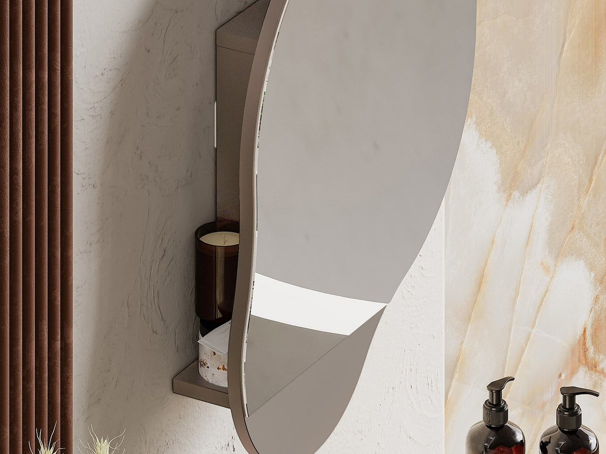 Vonios spintelė su veidrodžiu 627376