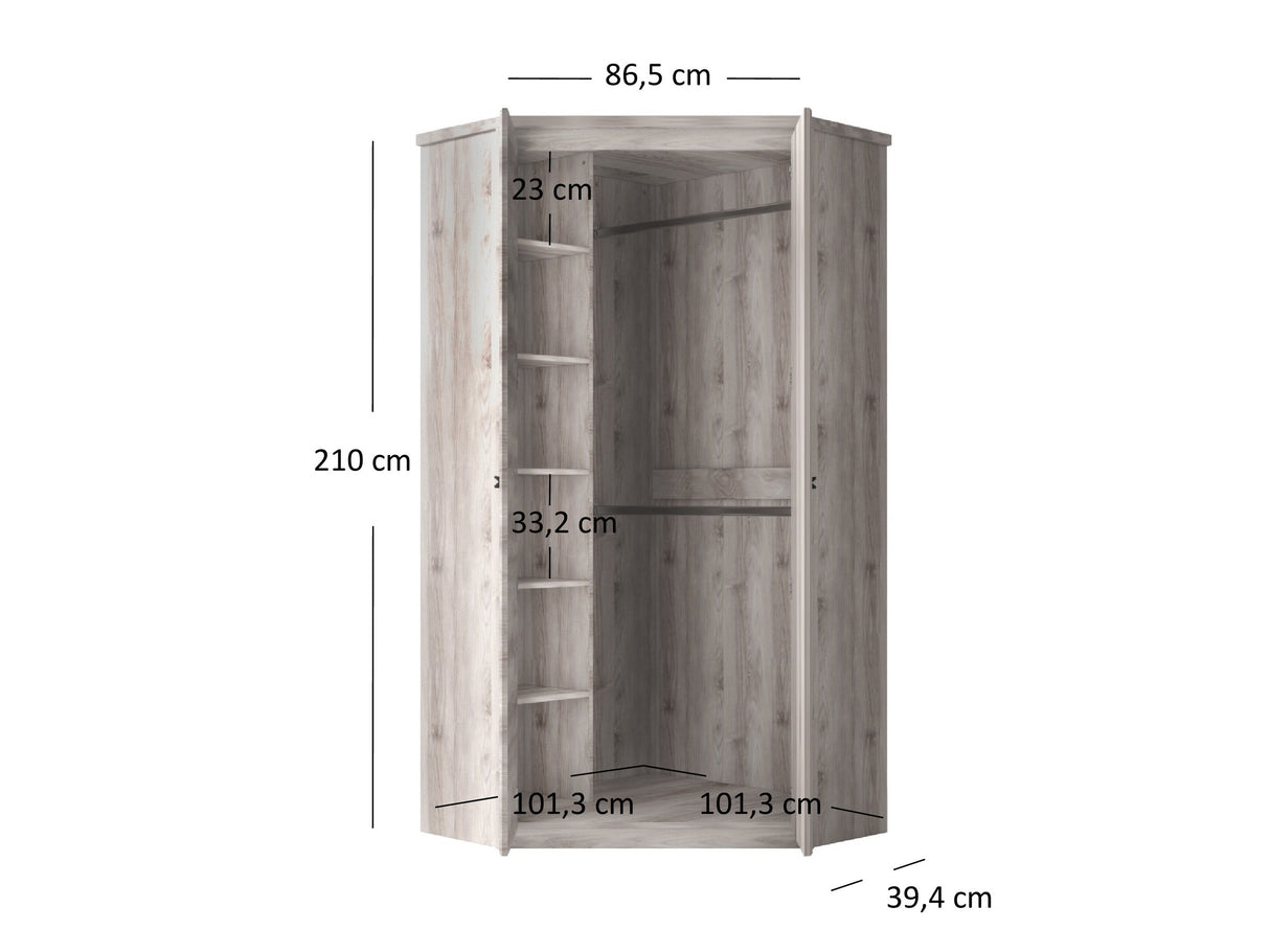 Kampinė spinta 627377