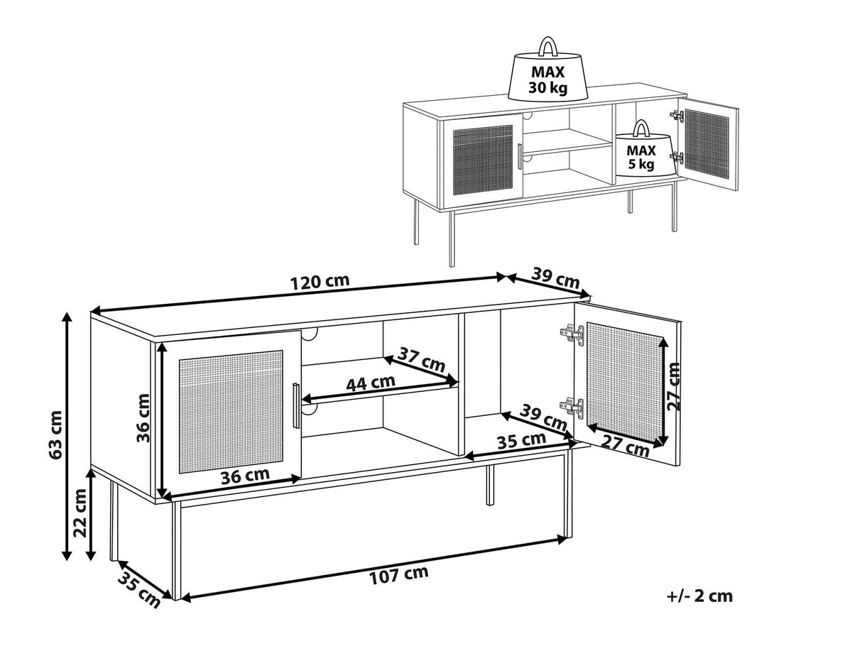 TV staliukas 511359