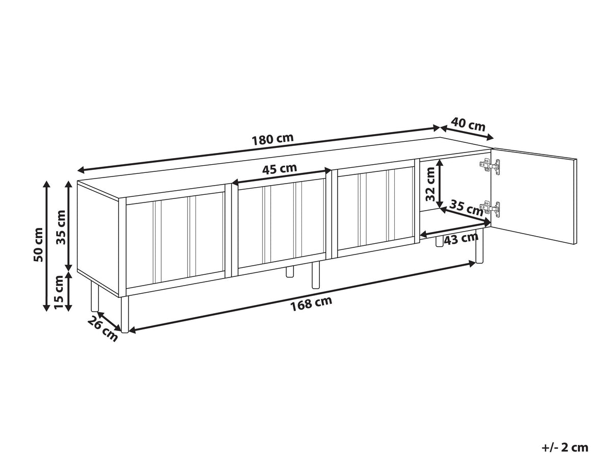 TV staliukas 630540