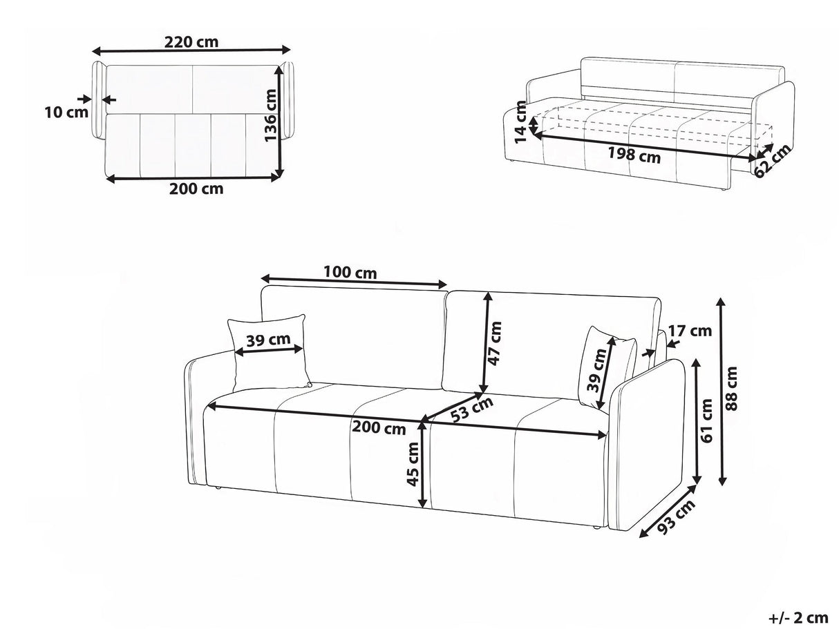 Sofa lova 632132