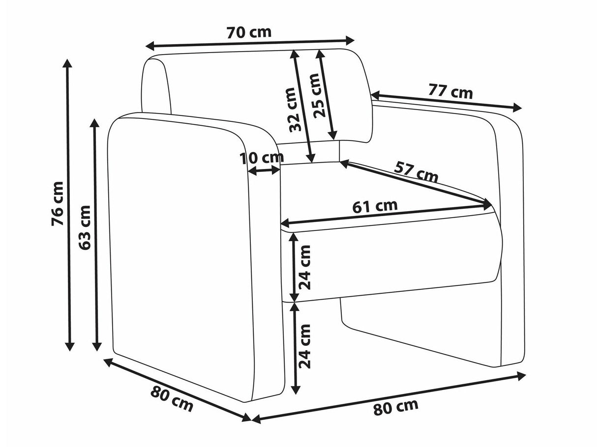 Fotelis 632712