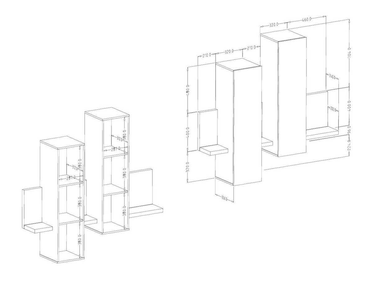 Pakabinama spintelė 68263