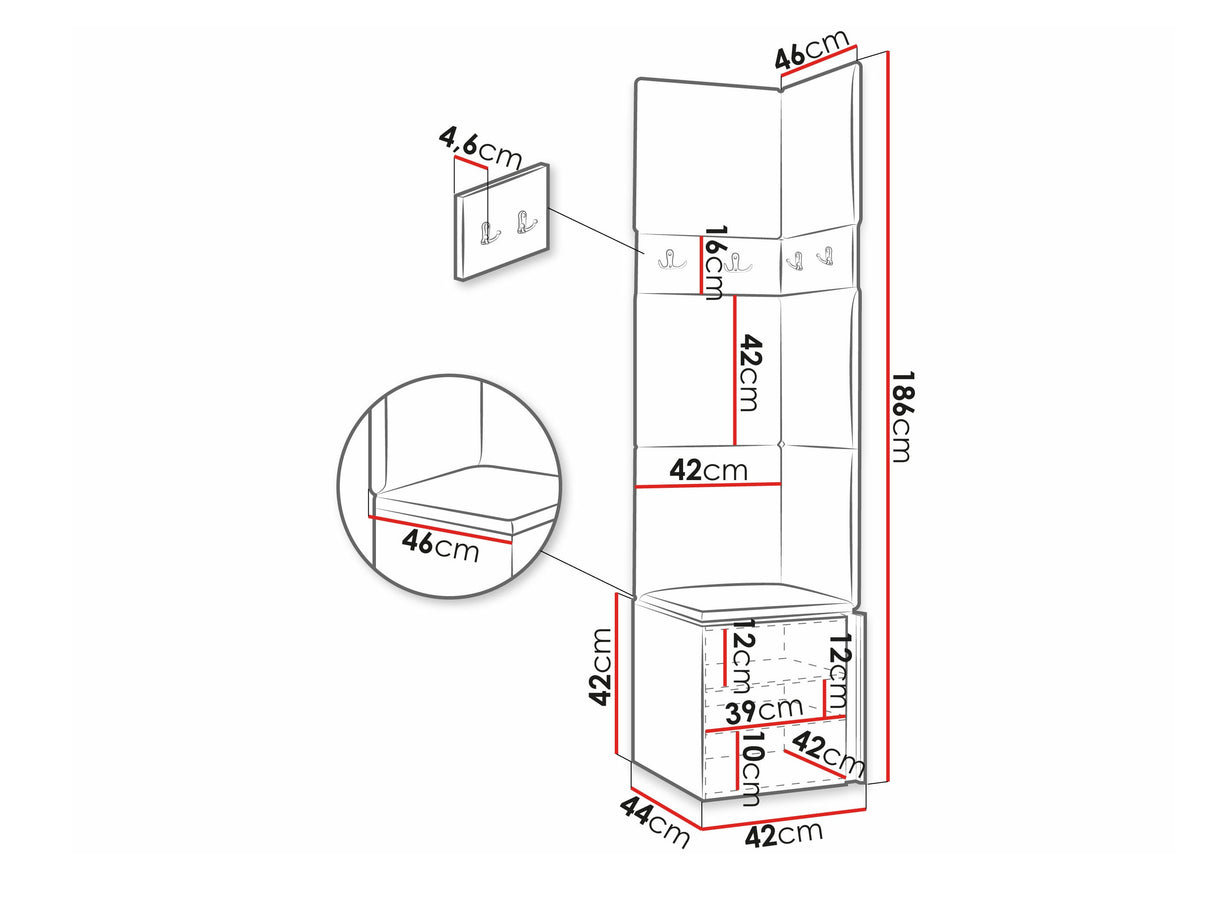 Prieškambario komplektas 474456