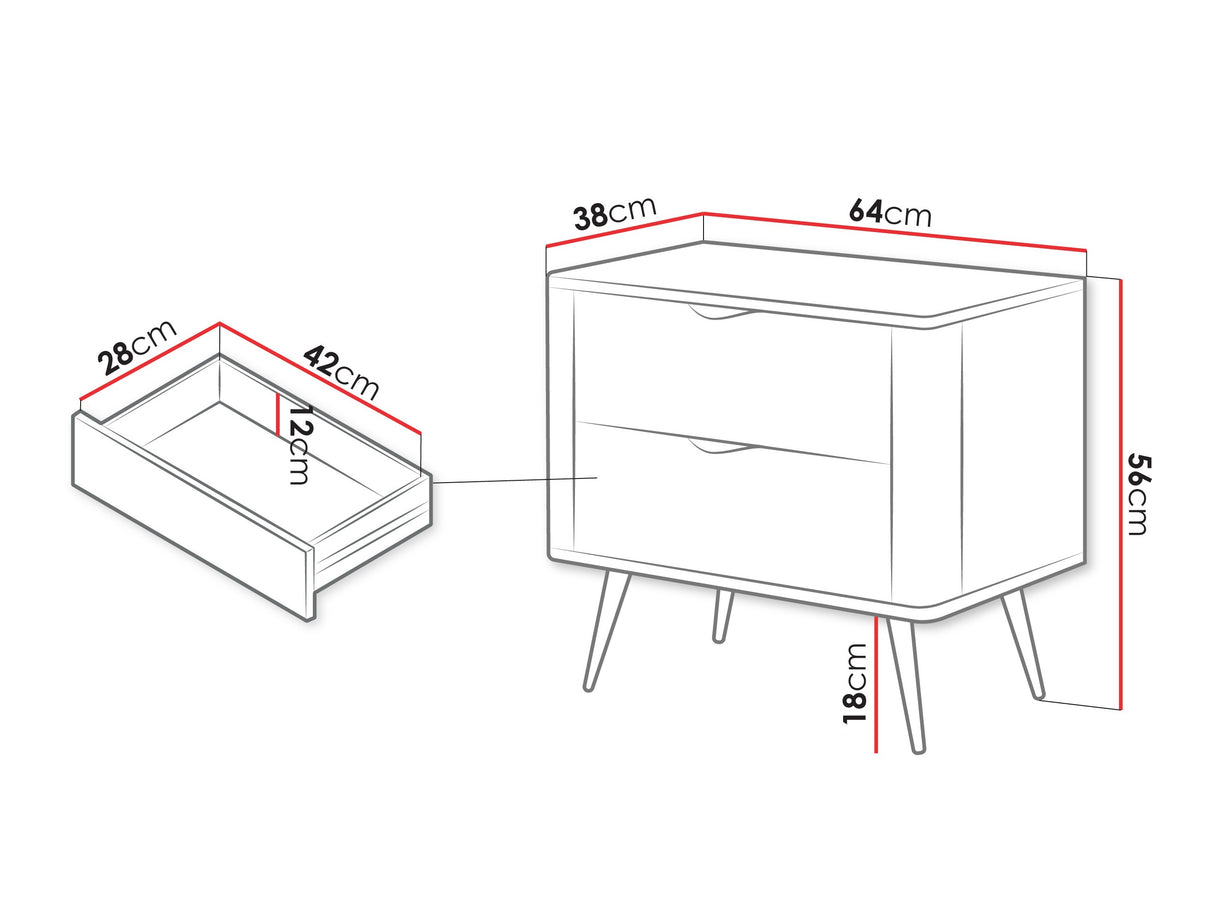 Naktinis staliukas 541323 4520459