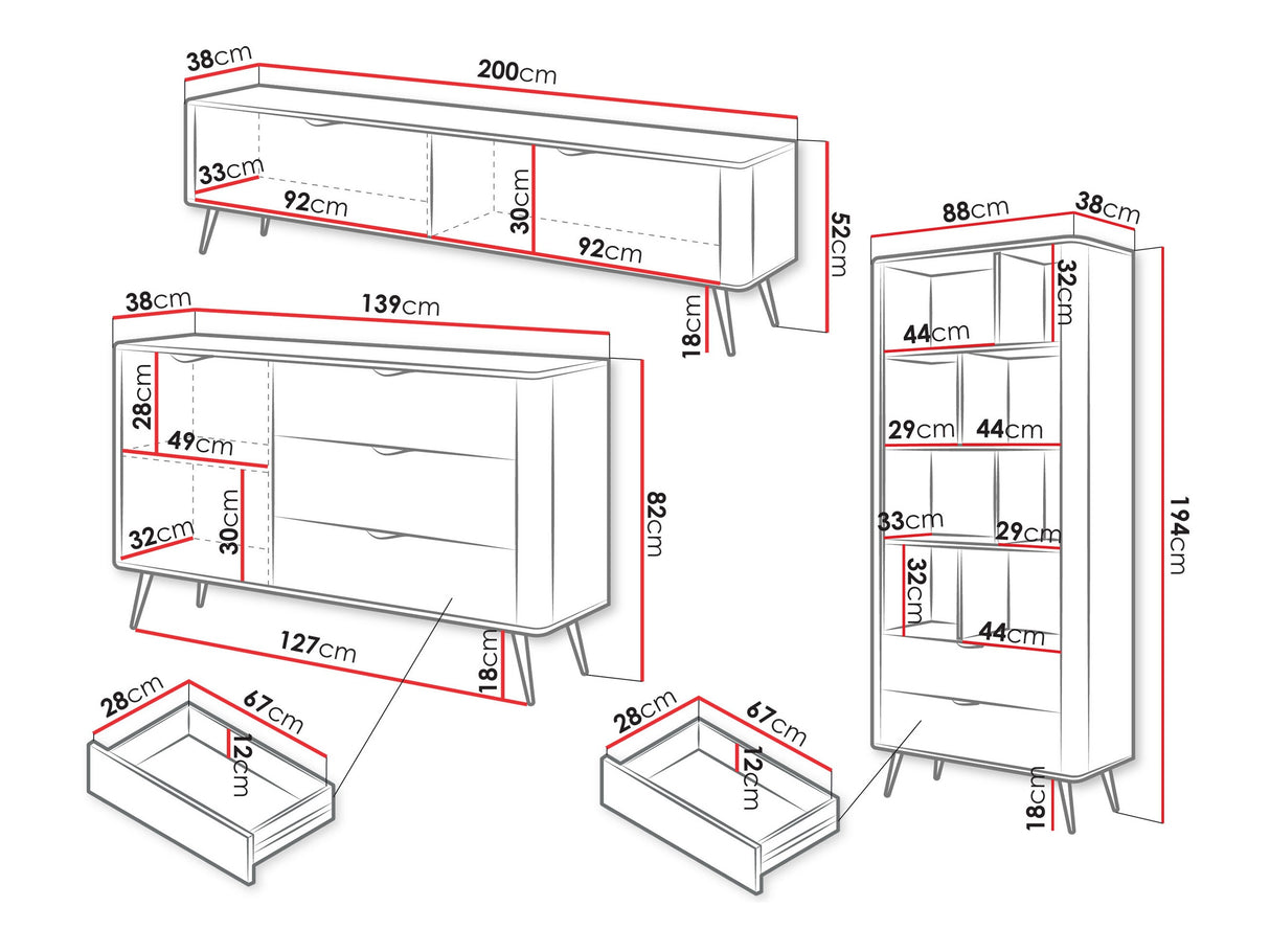 Svetainės komplektas 541329 4520654