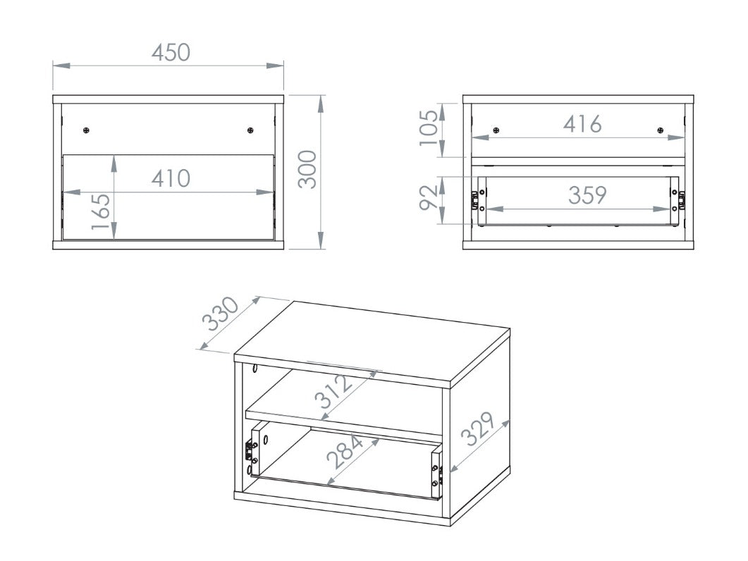 Naktinis staliukas 643125