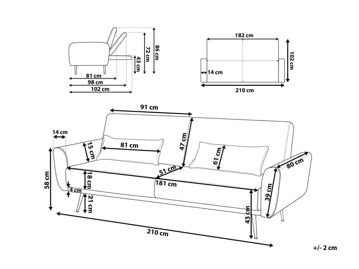 Sofa lova 519318
