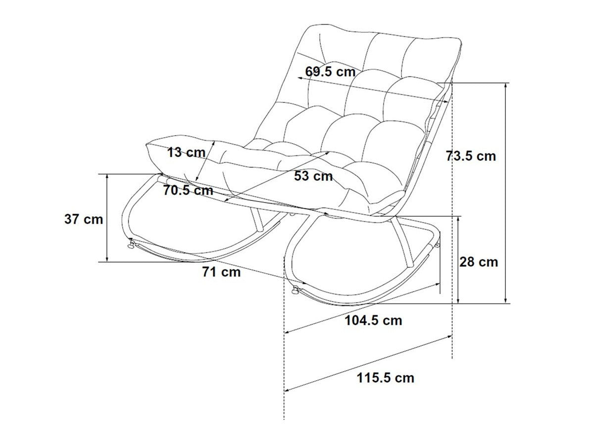Lauko fotelis 645462