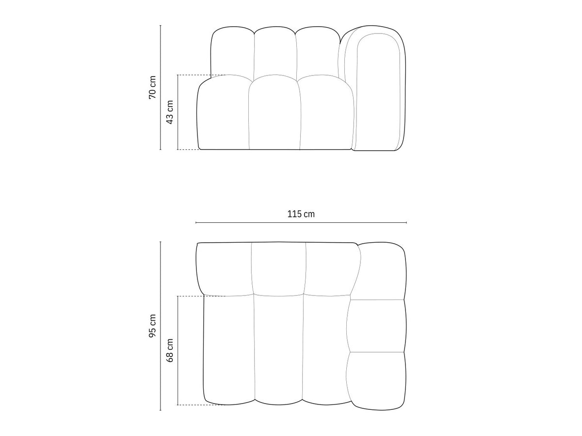 Modulinis fotelis 592967