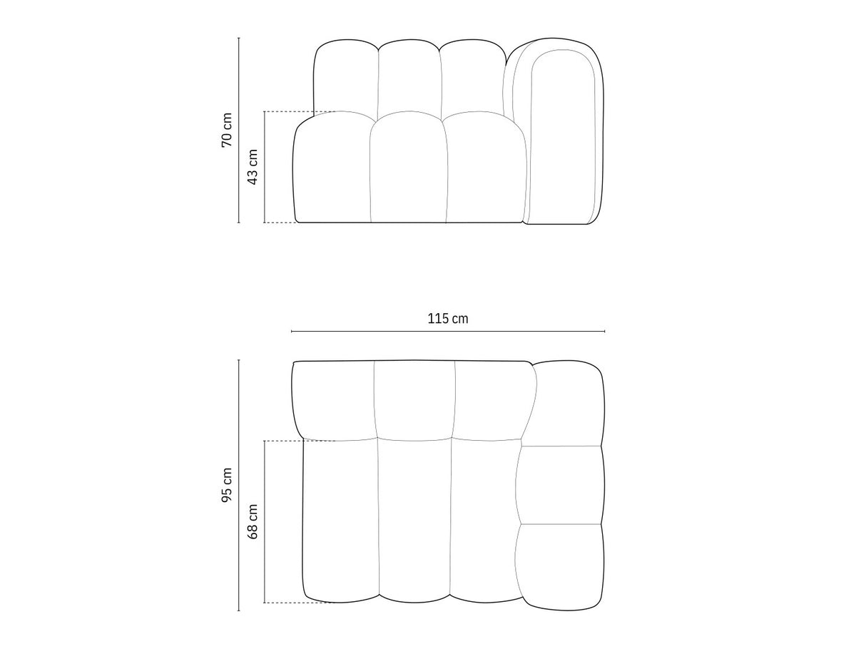 Modulinis fotelis 592967
