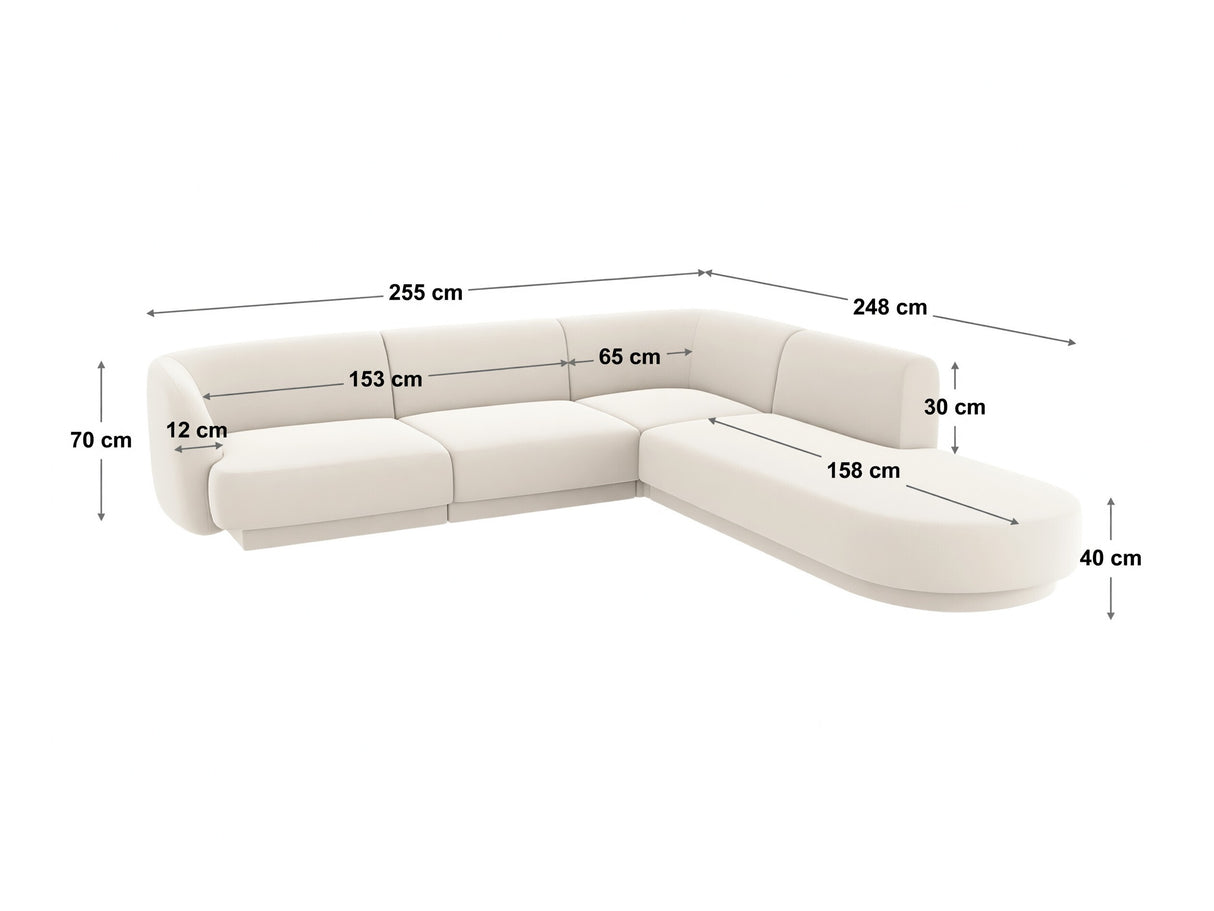 Modulinis minkštas kampas 538549