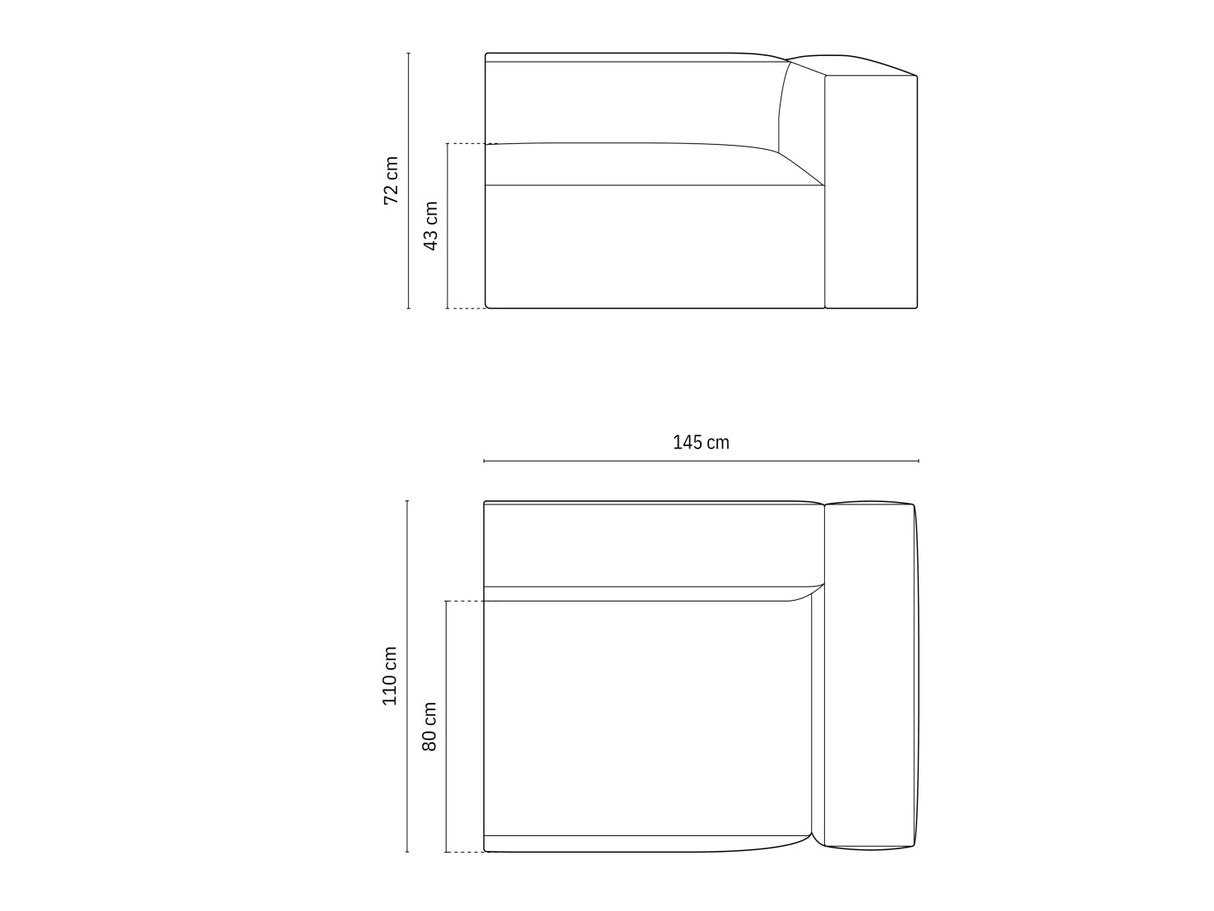 Modulinis fotelis 648434