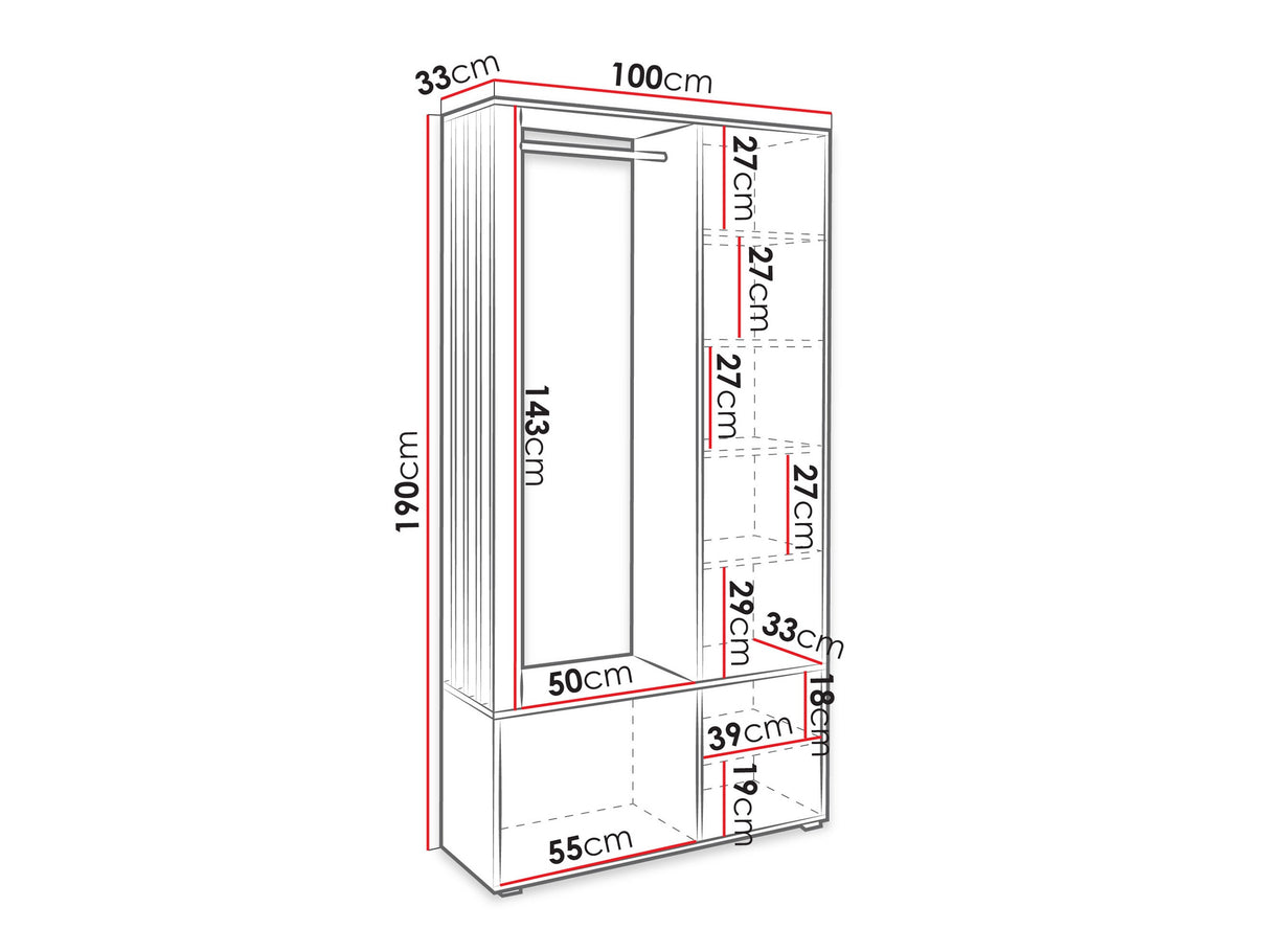 Prieškambario komplektas 473121 4675148