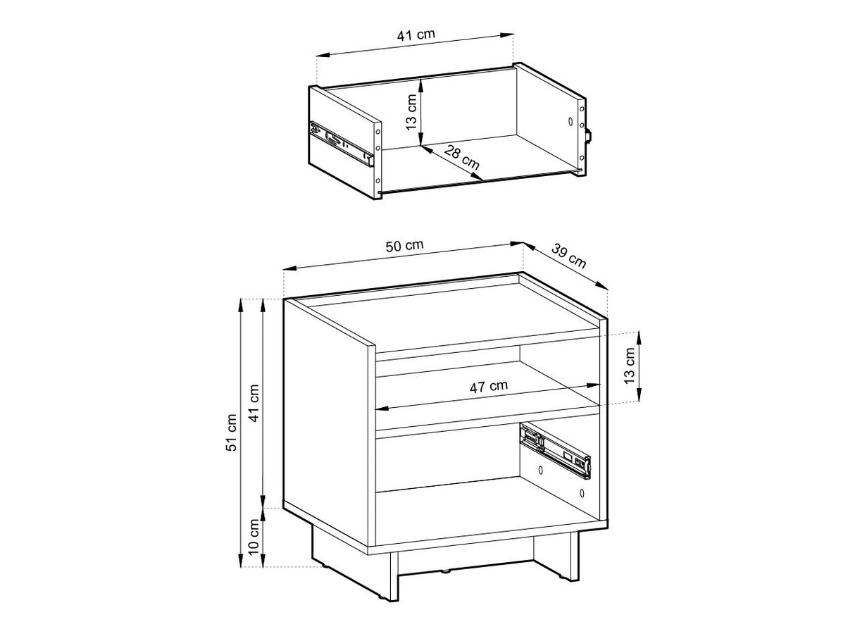 Naktinis staliukas 651661