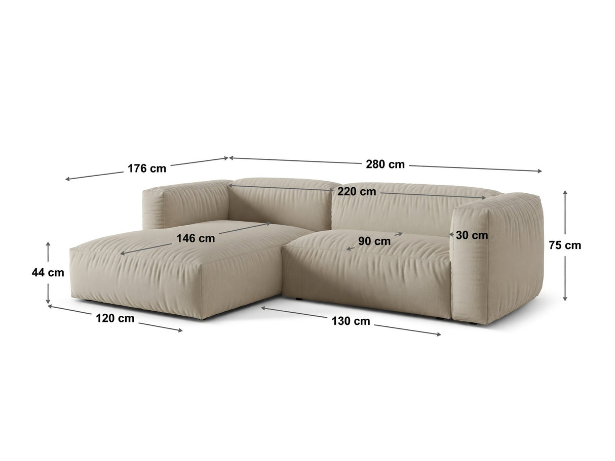 Modulinis minkštas kampas 651668
