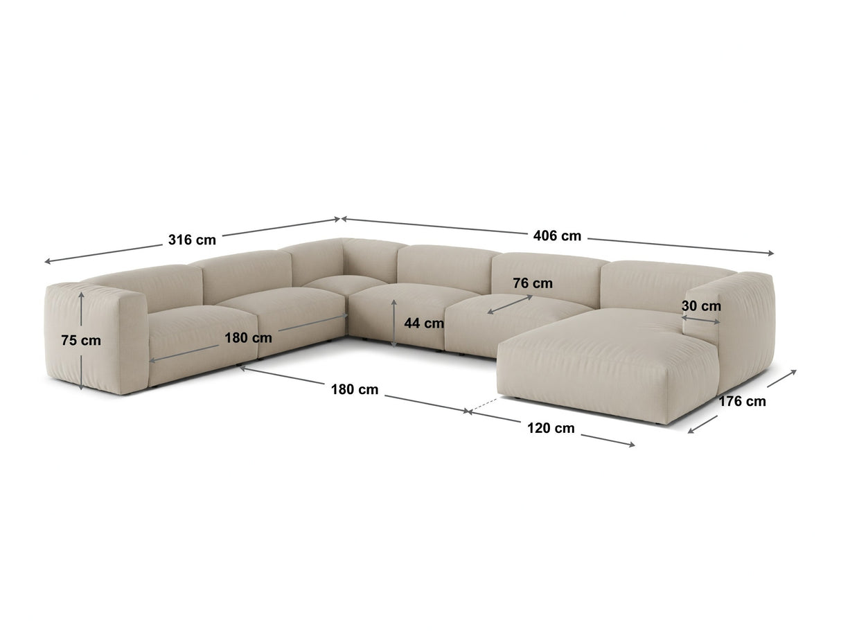 Modulinis minkštas kampas 652770