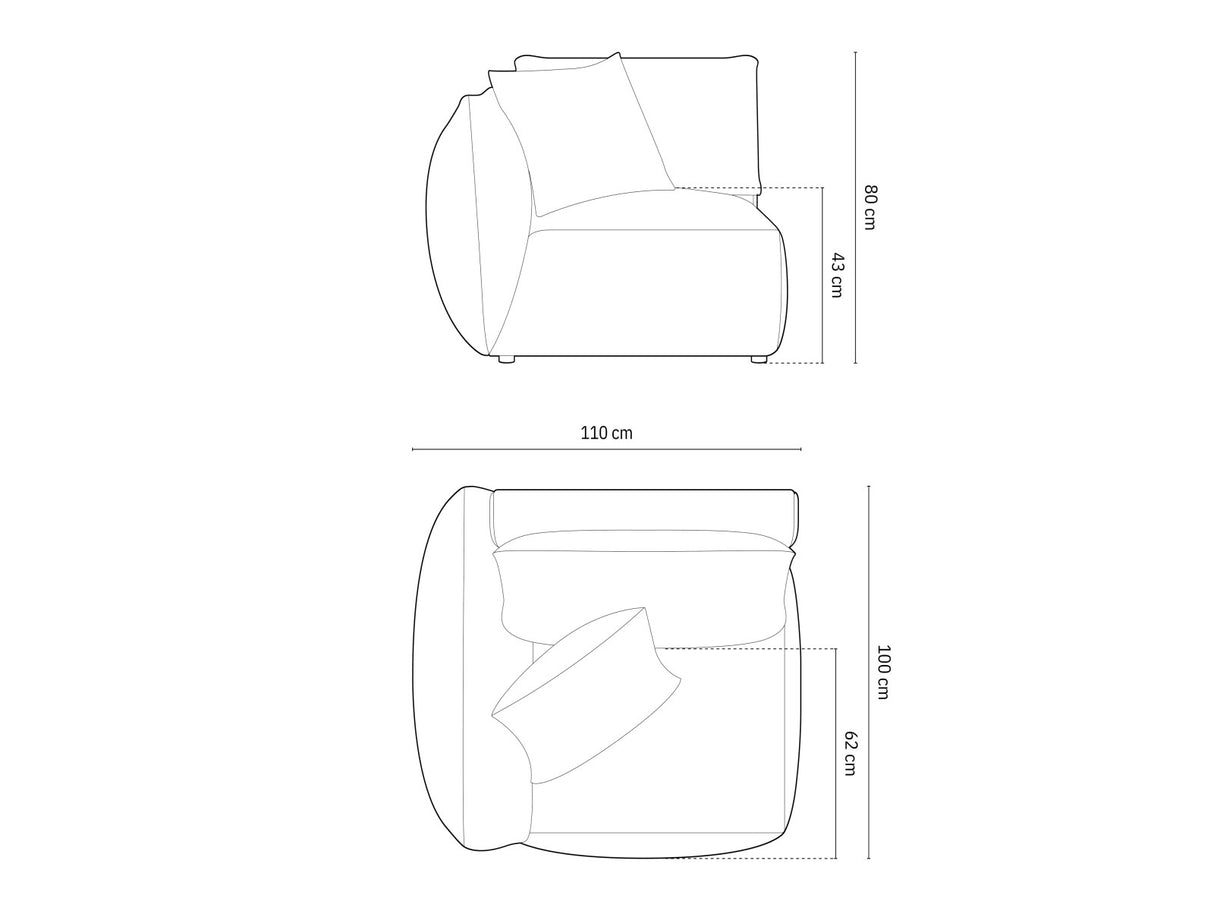 Modulinė sėdimoji dalis 653913
