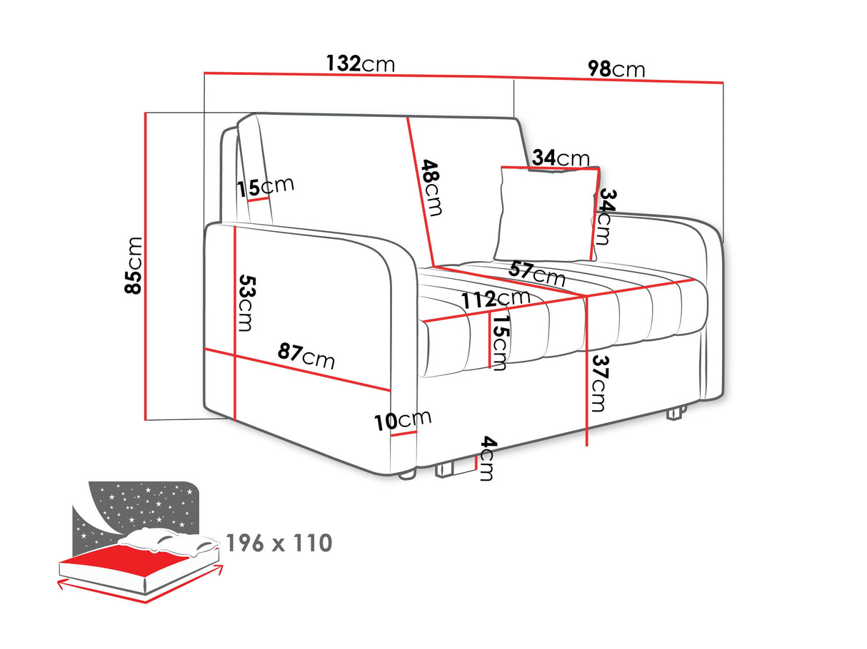 Sofa lova 663603