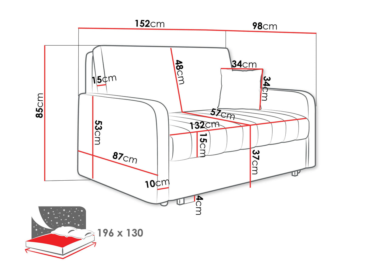 Sofa lova 663611