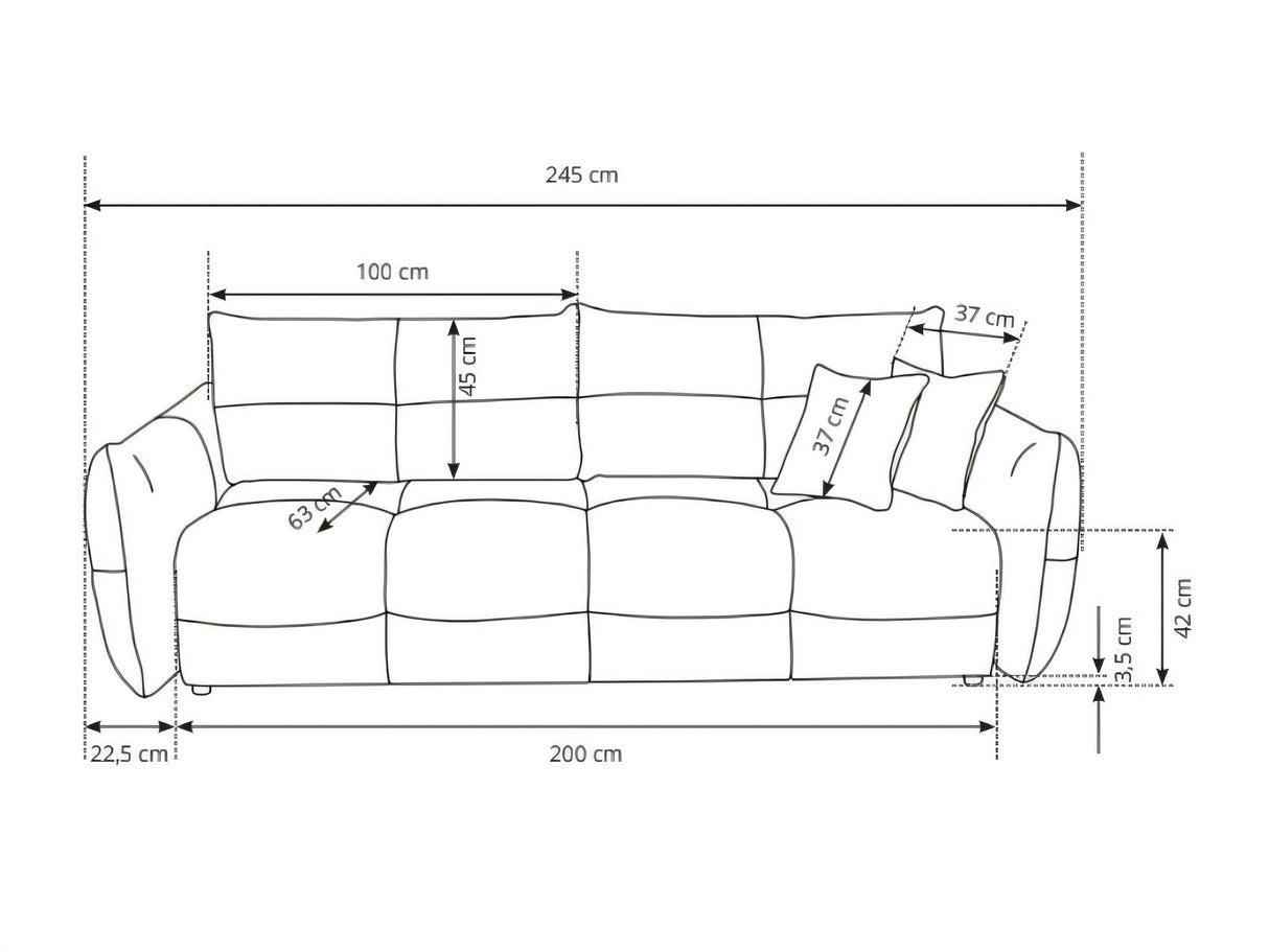 Sofa lova 665806