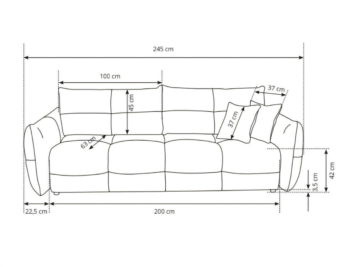 Sofa lova 665806