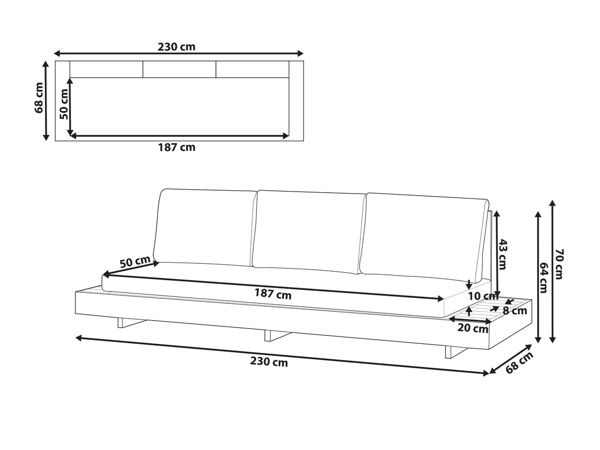 Lauko sofa 669177
