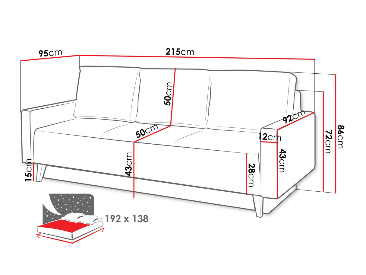 Sofa lova 678536