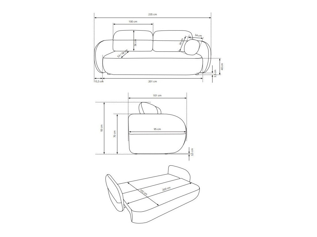 Sofa lova 680616