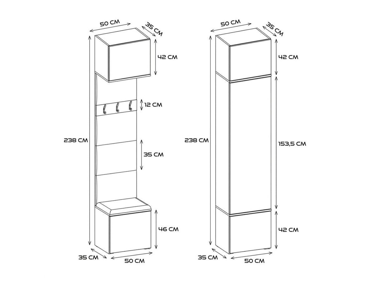 Prieškambario komplektas 680886