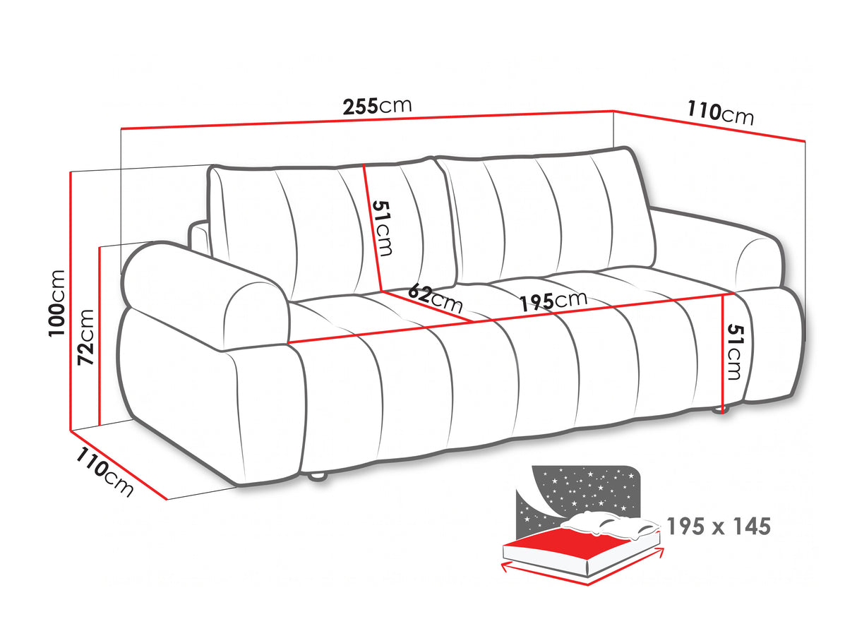 Sofa lova 681255