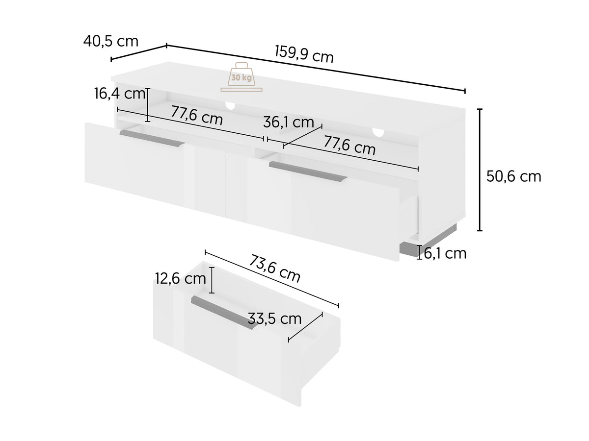 TV staliukas 687847