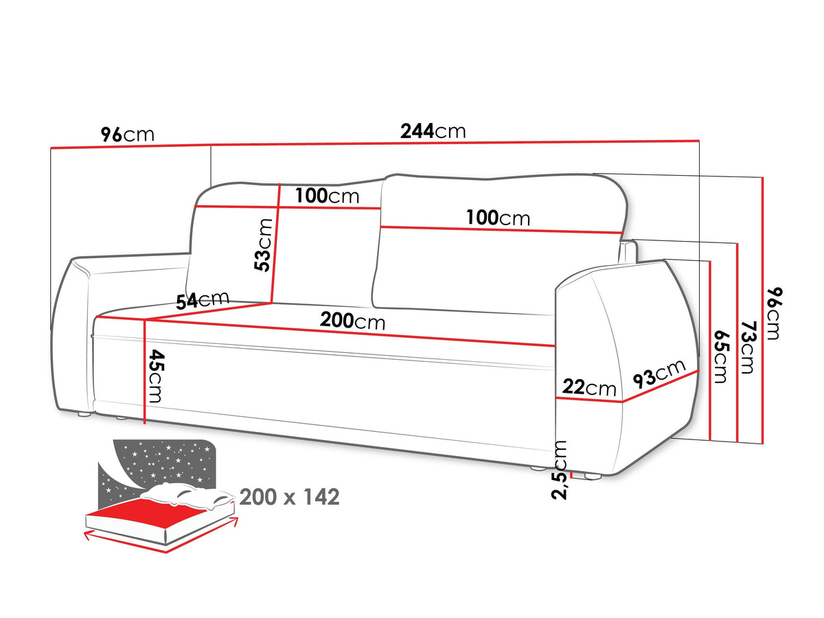 Sofa lova 690302