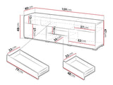 Tv staliukas 60975