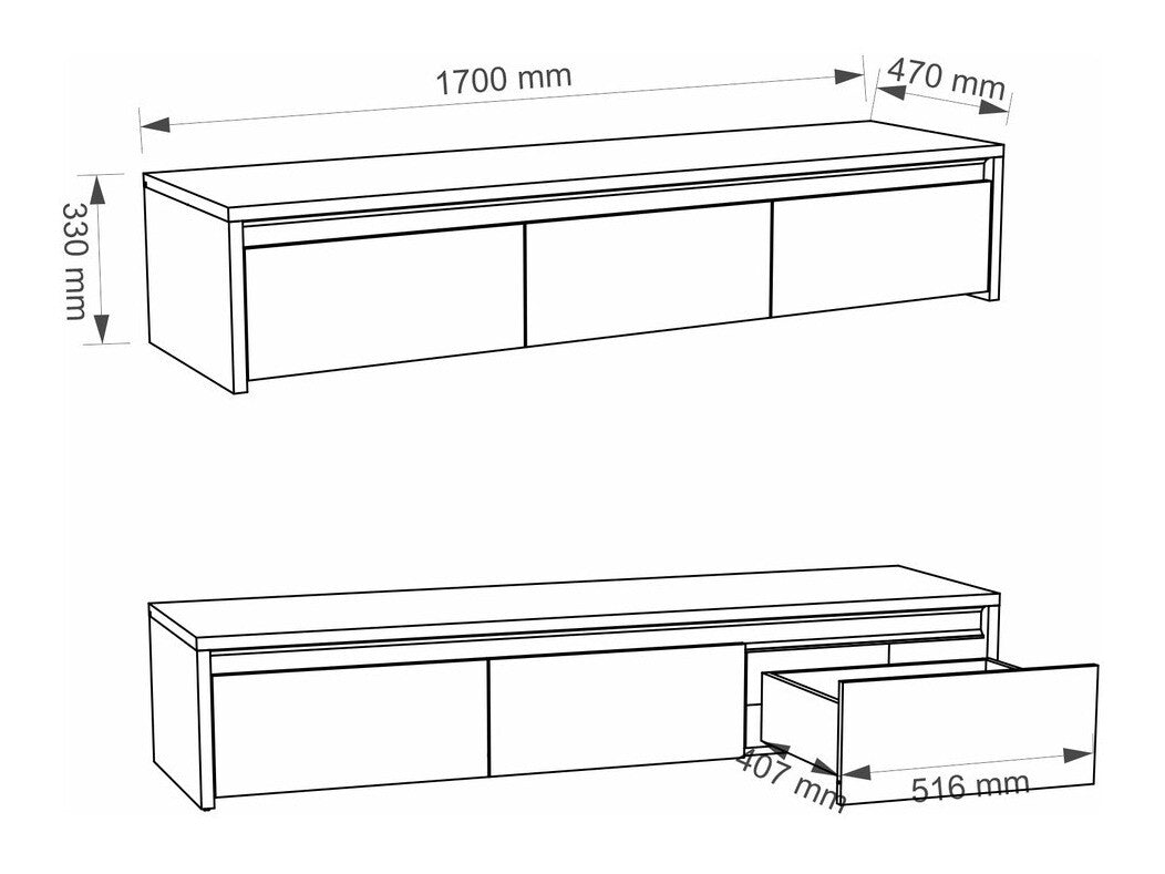 Tv staliukas 58391