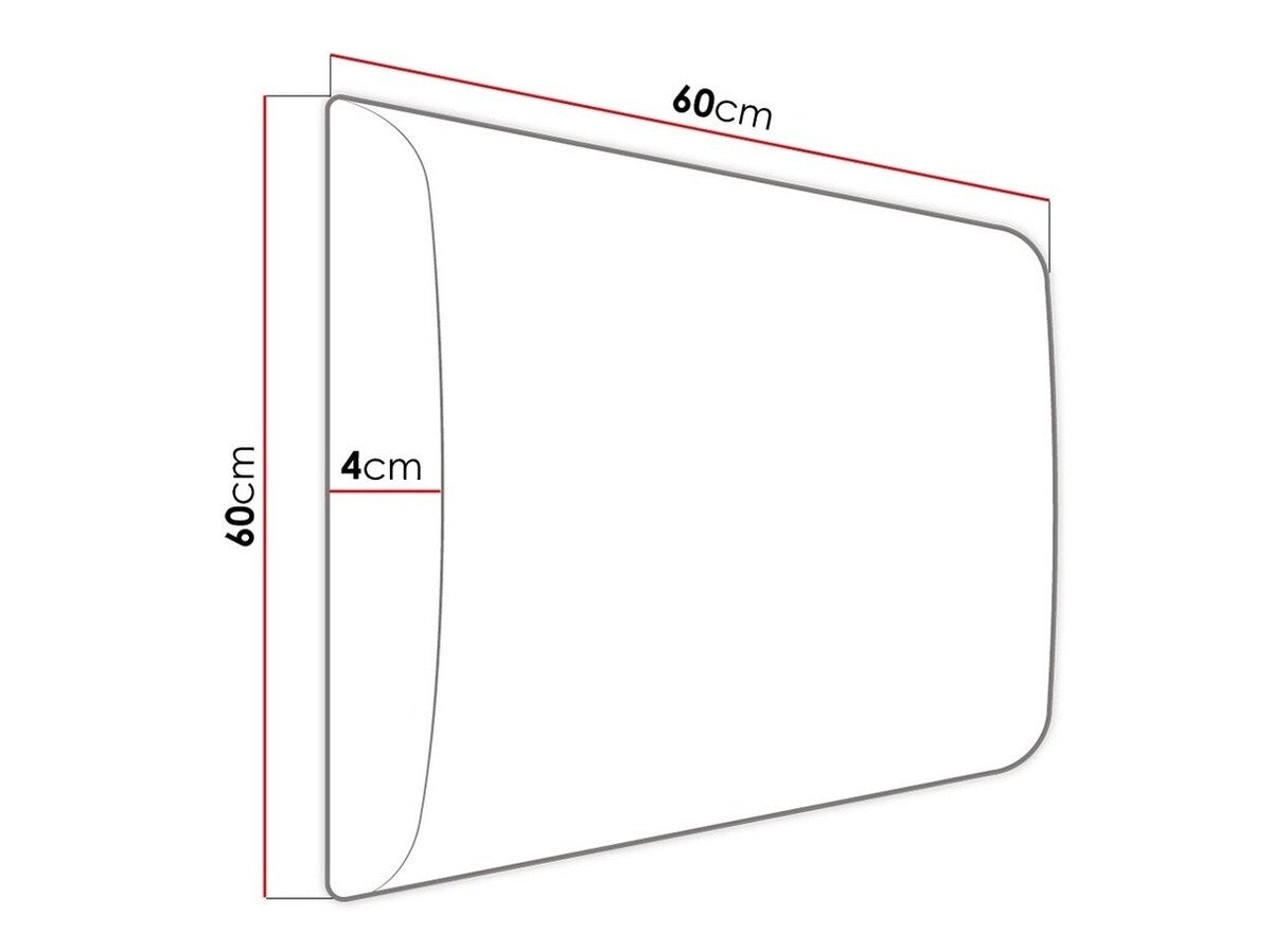 Minkšta sienos plokštė 336287 (60x60)