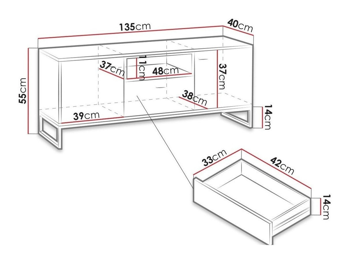 Tv staliukas 229948