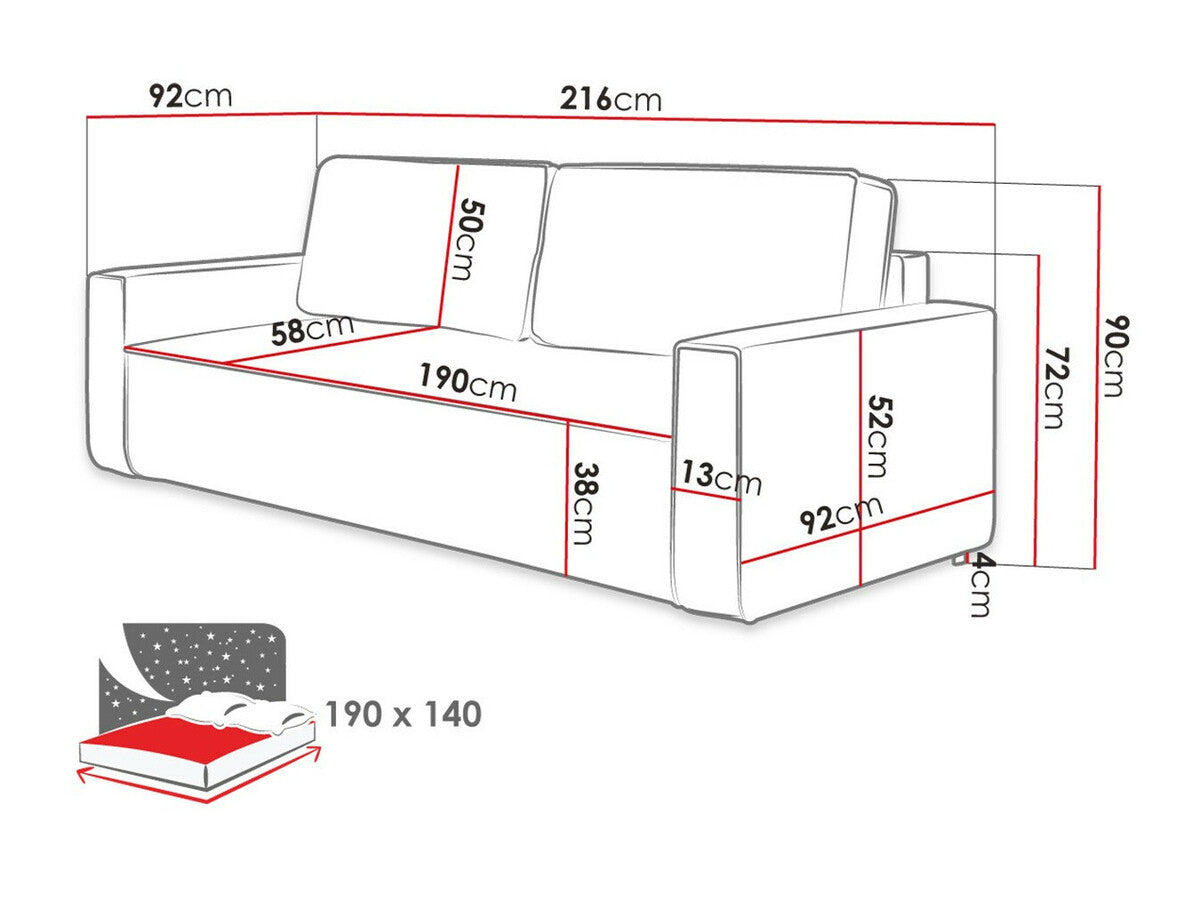 Sofa lova 461914