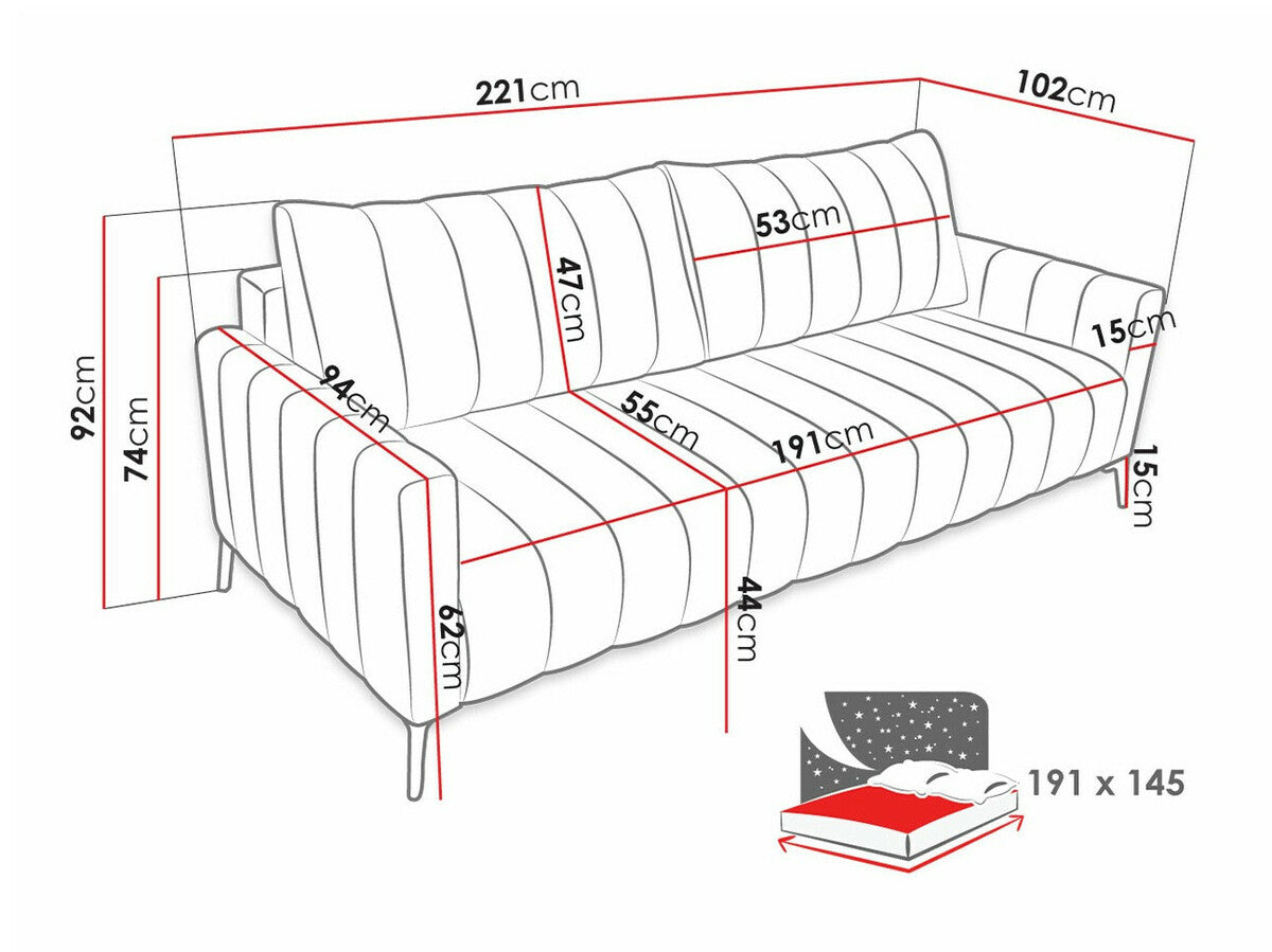 Sofa lova 462406