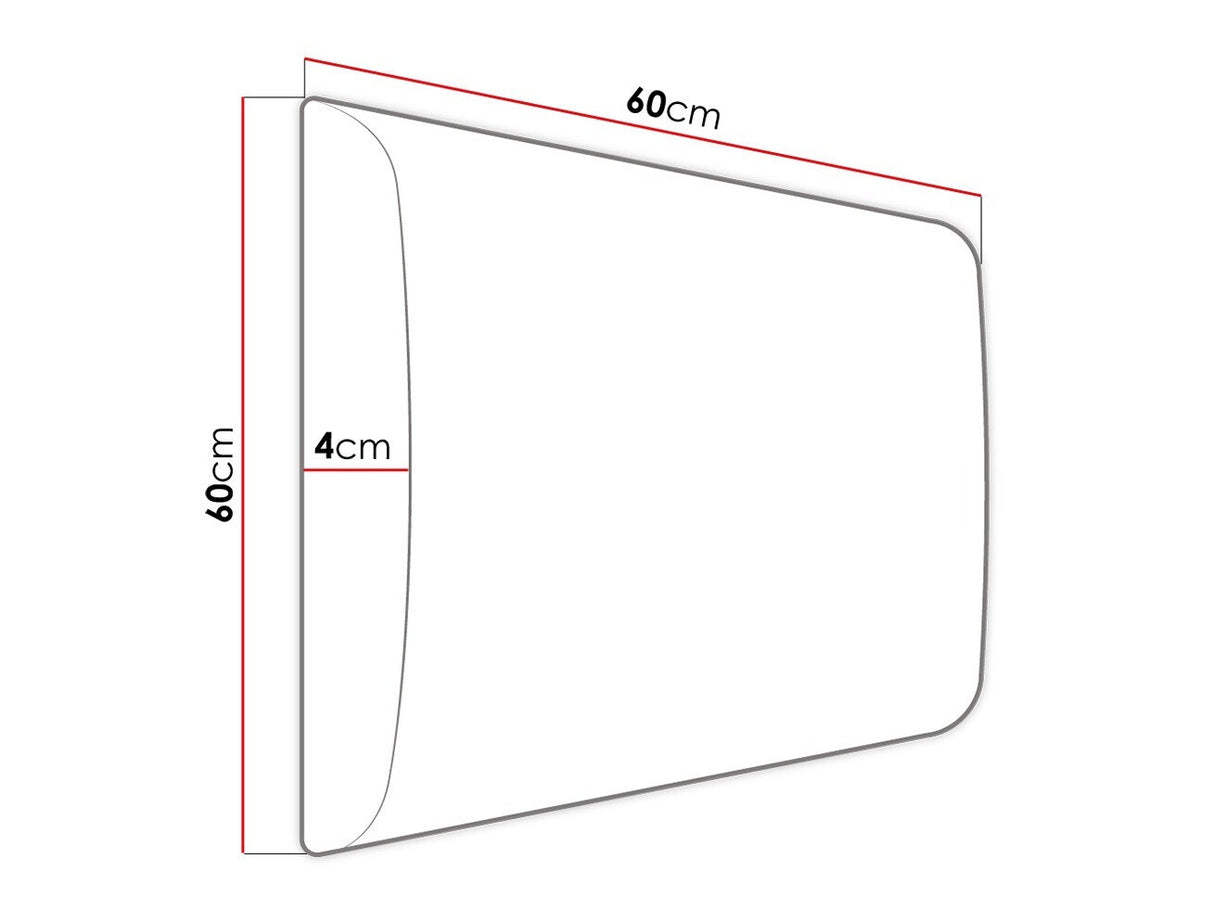 Minkšta sienos plokštė 336287 (60x60)