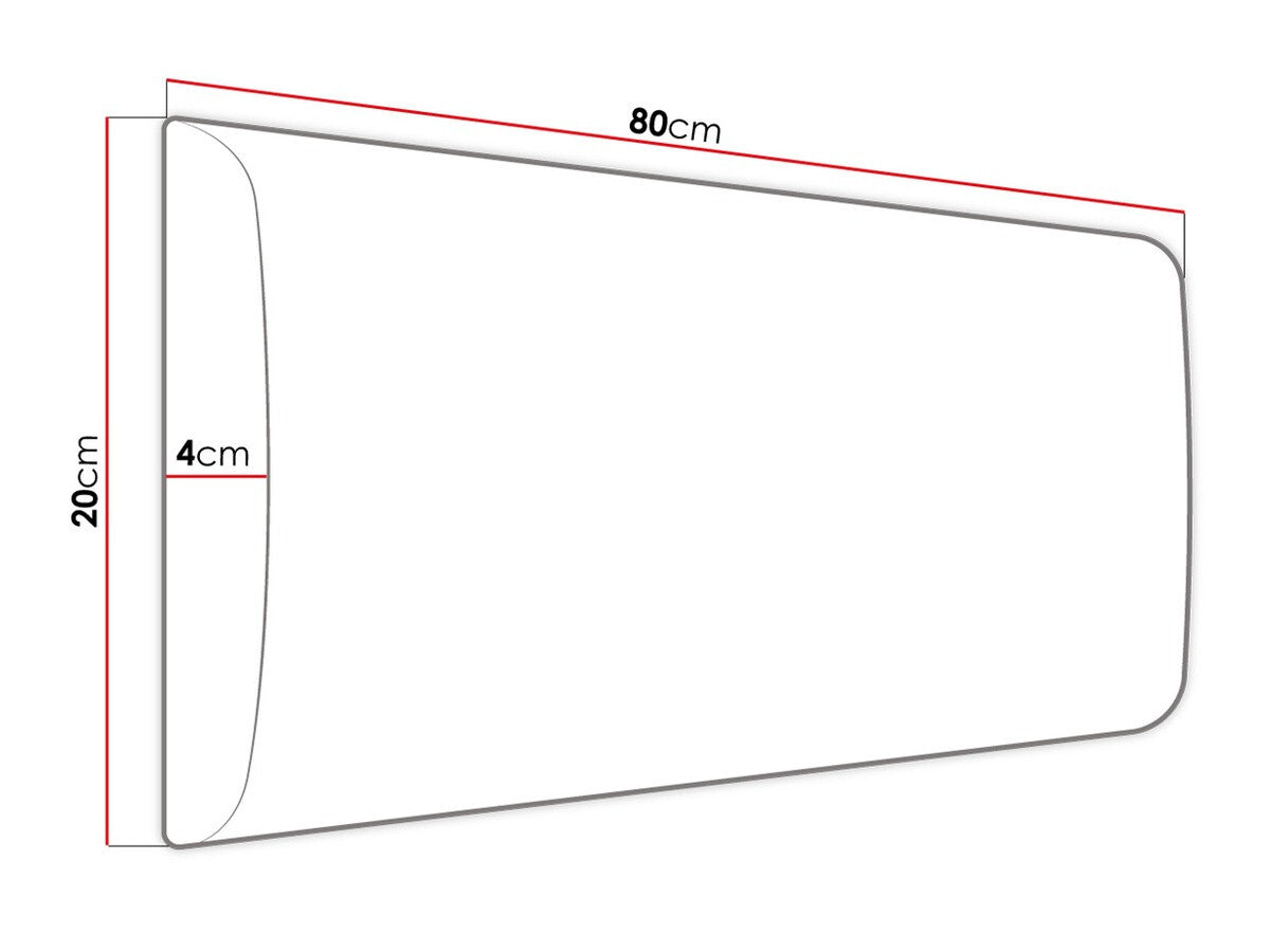 Minkšta sienos plokštė 377634 (80x20)