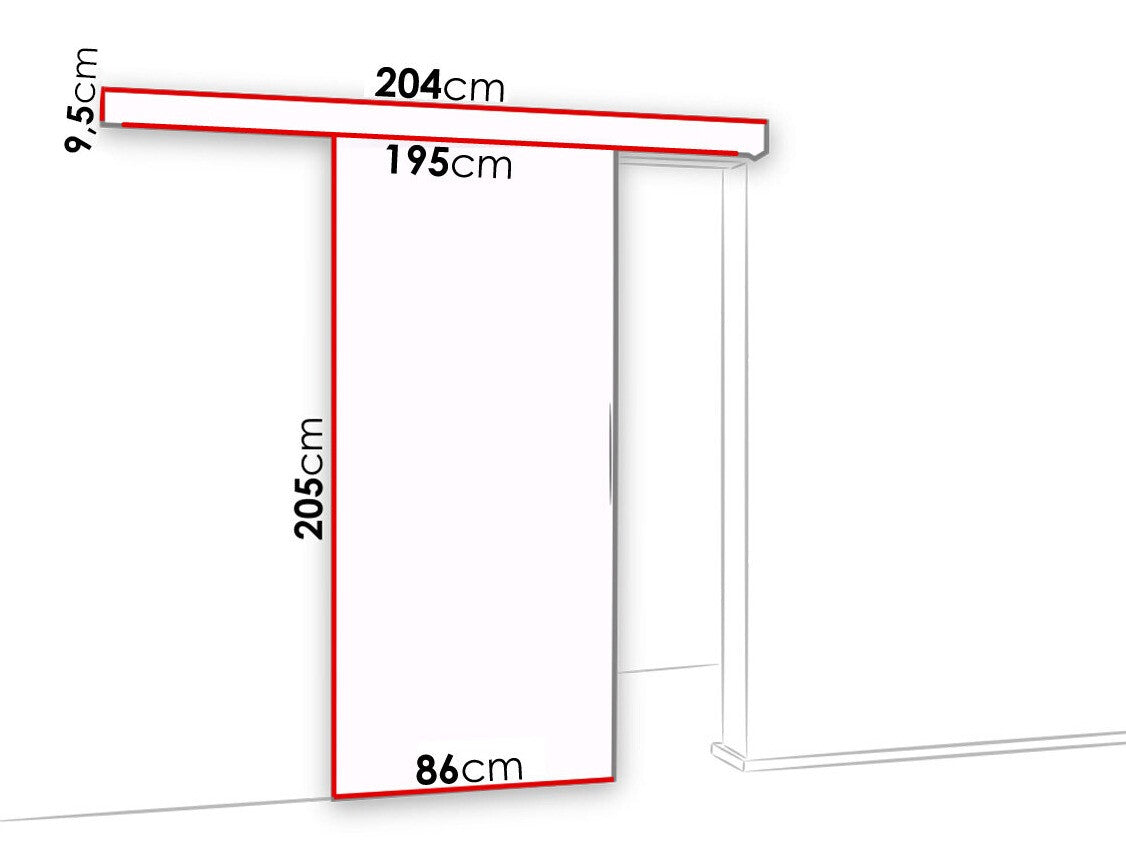 Stumdomos durys 504501