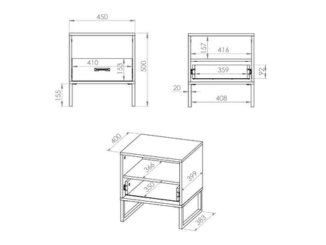 Naktinis staliukas 505353