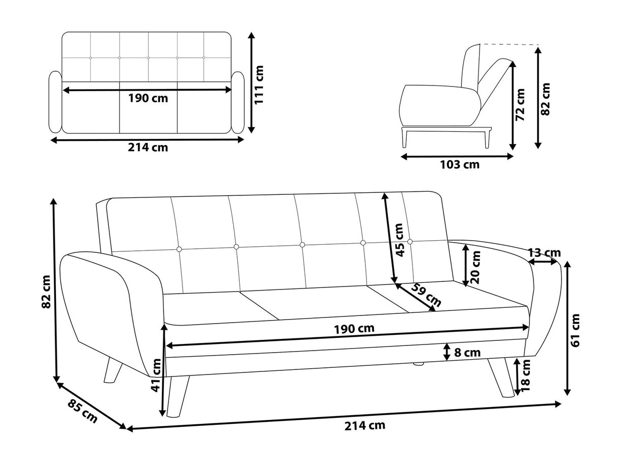 Sofa lova 517858